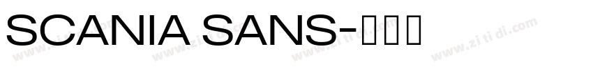 scania sans字体转换 scania sans字体转换